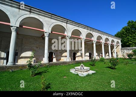 La Moschea e complesso del Sultano Beyazit II, situata a Edirne, in Turchia, è stata costruita nel XV secolo. Foto Stock