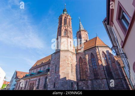 chiesa di Villingen Minster Villingen-Schwenningen Schwarzwald, Foresta Nera Baden-Württemberg Germania Foto Stock