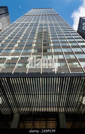 Il JP Morgan Chase Building si trova al 245 di Park Avenue, 2024, NYC, USA Foto Stock