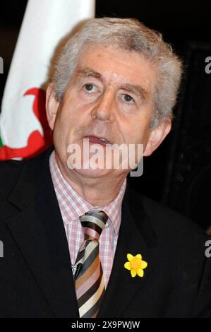 Rhodri Morgan AM e primo ministro del Galles. Foto Stock