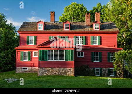 Weir House Weir Farm National Historical Park   Ridgefield, Connecticut, Stati Uniti Foto Stock