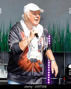 Graham Bonney beim all'aperto Schlager Olymp 2024 auf dem Berliner Festplatz. *** Graham Bonney all'Open Air Schlager Olymp 2024 sul Berlins Festplatz Foto Stock