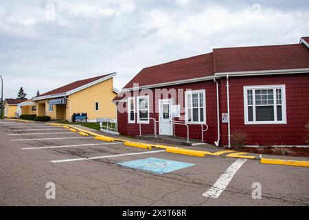 Centro visitatori di Port Hastings, nuova Scozia, Canada Foto Stock