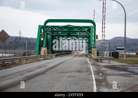 Canso Causeway a Port Hastings, nuova Scozia, Canada Foto Stock