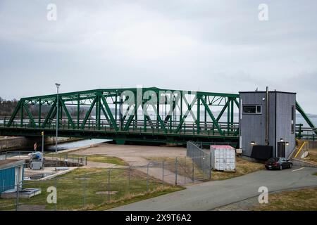 Canso Causeway a Port Hastings, nuova Scozia, Canada Foto Stock