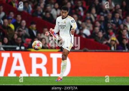 Londra, Regno Unito. 1 giugno 2024. Durante la finale di UEFA Champions League tra il Borussia Dortmund e il Real Madrid giocò allo stadio di Wembley il 1° giugno 2024 a Londra, Inghilterra. (Foto di Bagu Blanco/PRESSINPHOTO) credito: PRESSINPHOTO SPORTS AGENCY/Alamy Live News Foto Stock