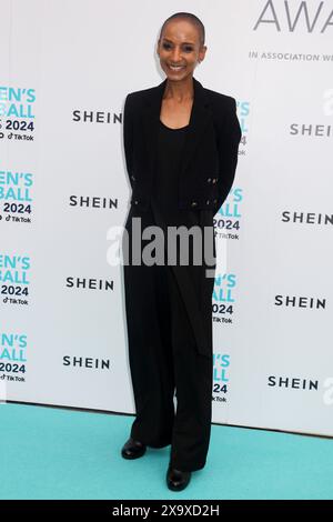 Londra, Regno Unito. 30 maggio 2024. Adele Roberts partecipa ai Women's Football Awards 2024 al Marriott Grosvenor Square di Mayfair. (Foto di Cat Morley/SOPA Images/Sipa USA) credito: SIPA USA/Alamy Live News Foto Stock