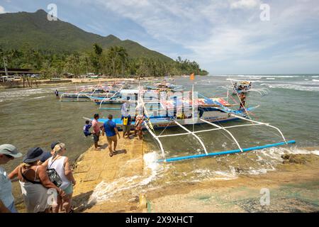 Puerto Princesa Fiume Sotterraneo Parco Nazionale. Foto Stock