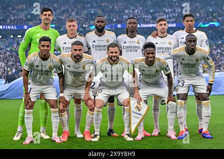 Londra, Inghilterra. 1 giugno 2024. L'11 di partenza del Real Madrid per la finale di UEFA Champions League 2024 tra Borussia Dortmund e Real Madrid a Wembley a Londra. (Foto: Gonzales Photo - Tommaso Fimiano). Foto Stock