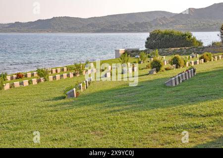 Cimitero di Ari Burnu, baia di Anzac, penisola di Gallipoli, provincia di Canakkale, Turchia Foto Stock