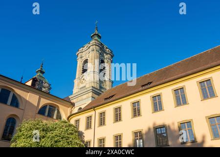 Weingarten: Basilica di San Martino a Oberschwaben-Allgäu, Baden-Württemberg, Germania Foto Stock