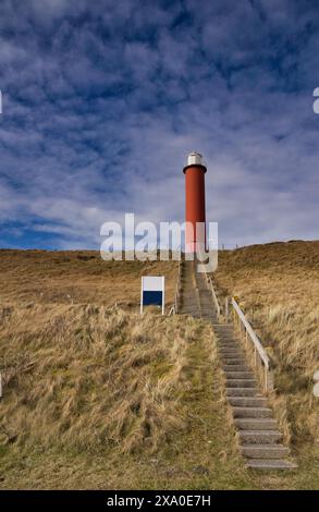 Il faro di Groote Kaap vicino a Julianadorp Foto Stock