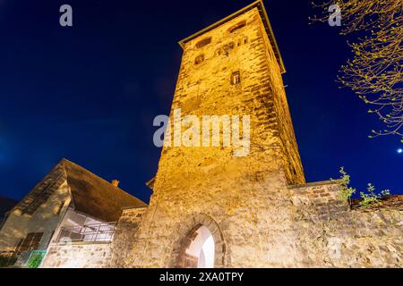 Villingen-Schwenningen: Porta Kaiserturm a Villingen in Schwarzwald, Foresta Nera, Baden-Württemberg, Germania Foto Stock