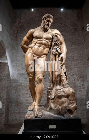 Cast degli Ercole Farnese, alla Royal Academy of Arts di Londra Foto Stock