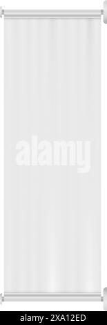 mock-up banner isolato. Illustrazione vettoriale Illustrazione Vettoriale