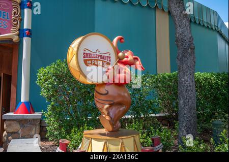 Smellephants on Parade, mostra al Magic kingdom hanno un odore unico Foto Stock