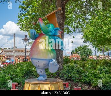 Smellephants on Parade, mostra al Magic kingdom hanno un odore unico Foto Stock