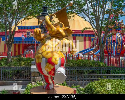 Smellephants on Parade, mostra al Magic kingdom hanno un odore unico Foto Stock