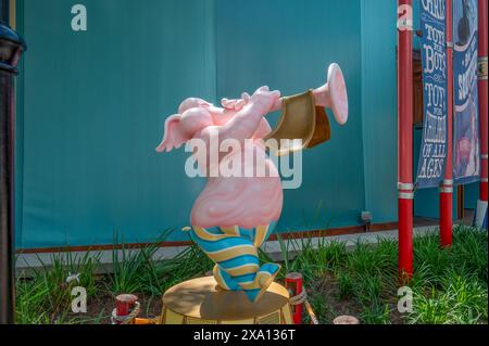 Smellephants on Parade, mostra al Magic kingdom hanno un odore unico Foto Stock