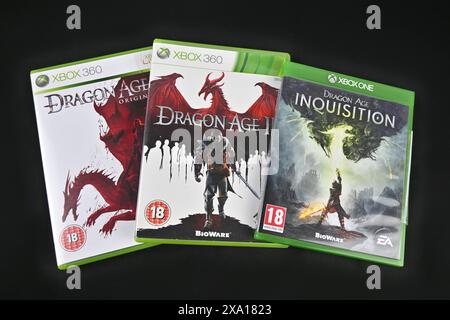 Serie di videogiochi Dragon Age – Galles, Regno Unito – 19 maggio 2024 Foto Stock