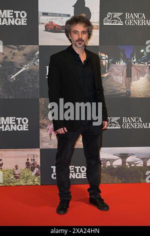 Roma, Italia. 3 giugno 2024. Emanuele Imbucci partecipa al Red carpet del docufilm "Time for Change" allo Space Cinema moderno. (Foto di Mario Cartelli/SOPA Images/Sipa USA) credito: SIPA USA/Alamy Live News Foto Stock