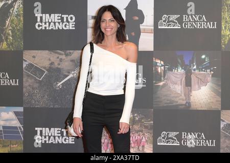 Pamela Camassa bei der Premiere des Dokumentarfilms 'Tim to Change' in Space Cinema moderno. ROM, 03.06.2024 Foto Stock