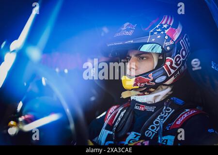 QUINTERO Seth (usa), Toyota Gazoo Racing, Toyota Gr DKR Hilux, FIA W2RC, Ultimate, ritratti durante la prima tappa della 2024 Desafio Ruta 40, il 3 giugno 2024 a Córdoba, Argentina - Photo EdoBauer Photography/DPPI Credit: DPPI Media/Alamy Live News Foto Stock