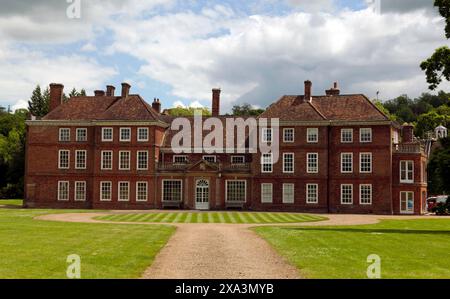 Vista del castello di Lullingstone, Eynsford, Kent Foto Stock