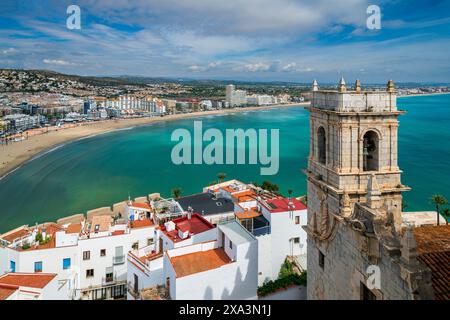 Peniscola, Comunità Valenciana, Spagna Foto Stock