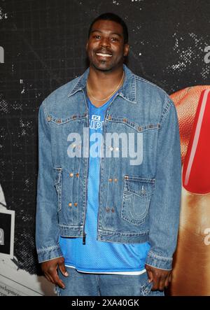 Los Angeles, CA. 3 giugno 2024. Sheldon Bailey alla Los Angeles Red Carpet Premiere per "Clipped" di FX al Regal LA Live il 3 giugno 2024 a Los Angeles, California. Crediti: Faye Sadou/Media Punch/Alamy Live News Foto Stock