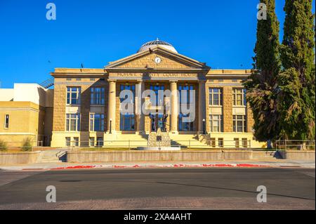 Tribunale della contea di Mohave e prigione a Kingman, Arizona Foto Stock