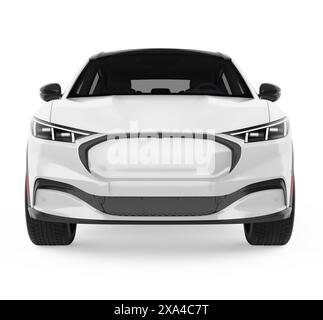 Auto SUV isolato Foto Stock