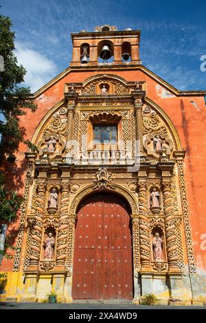 Capilla de la Tercera Orden, XVII secolo, Atlixco, Pueblos Magicos, Stato di Puebla, Messico, Nord America Copyright: RichardxMaschmeyer 801-3747 RECOR Foto Stock