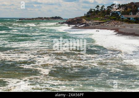 Paesaggi e Seascape e animali aggiungono varietà alle immagini Foto Stock