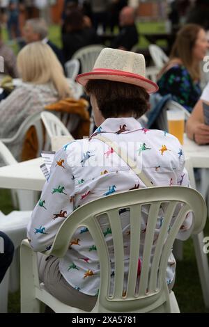 Windsor, Regno Unito. 3 giugno 2024. Corse automobilistiche all'ippodromo Royal Windsor di Windsor, Berkshire, alle gare del lunedì sera retro Explosion degli anni '80. Crediti: Maureen McLean/Alamy Live News Foto Stock