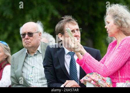 Windsor, Regno Unito. 3 giugno 2024. Corse automobilistiche all'ippodromo Royal Windsor di Windsor, Berkshire, alle gare del lunedì sera retro Explosion degli anni '80. Crediti: Maureen McLean/Alamy Live News Foto Stock