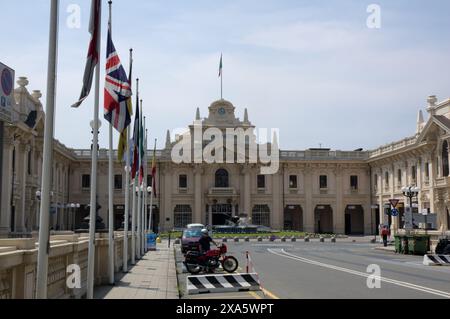 Capitaneria di porto di Genova, Italia Foto Stock