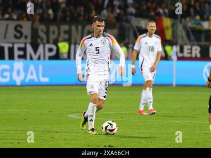 Norimberga, Germania. 3 giugno 2024. Pascal Gross di Germania controlla una palla durante l'amichevole Germania contro Ucraina al Max-Morlock-Stadion di Norimberga. Crediti: Oleksandr Prykhodko/Alamy Live News Foto Stock