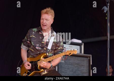 Big Country, Wychwood Festival, Cheltenham, Gloucestershire, Regno Unito, 31/05/2024, credito: Michael Palmer/Alamy Live News Foto Stock