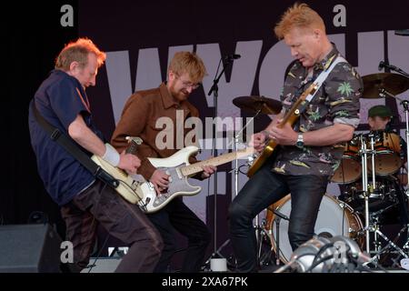 Big Country, Wychwood Festival, Cheltenham, Gloucestershire, Regno Unito, 31/05/2024, credito: Michael Palmer/Alamy Live News Foto Stock