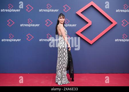 Nerea Barros partecipa alla chiamata fotografica per il 5° anniversario di Atresplayer il 3 giugno 2024 a Madrid, Spagna. Foto Stock