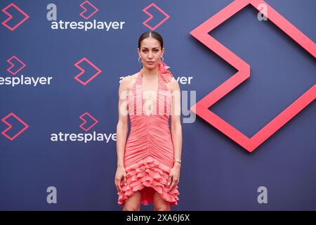 Madrid, Spagna. 4 giugno 2024. Hiba Abouk partecipa alla fotochiamata per il 5° anniversario di Atresplayer il 3 giugno 2024 a Madrid, Spagna. (Foto di Oscar Gonzalez/Sipa USA) credito: SIPA USA/Alamy Live News Foto Stock