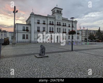 Lo storico municipio del Voivodato di Lubusz, Polonia Foto Stock