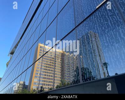 Bürogebäude der Axel Springer se a Berlino 05.06.2024 *** edificio per uffici Axel Springer se a Berlino 05 06 2024 Foto Stock