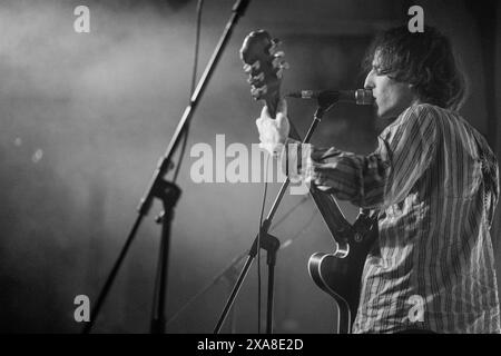 Swim Deep si esibisce dal vivo al Deaf Institute, Manchester, 04.06.24 Foto Stock