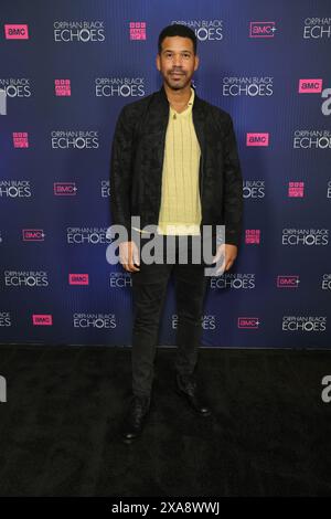 Los Angeles, California, Stati Uniti. 4 giugno 2024. LOS ANGELES, CA - 04 giugno: Iman Crosson alla Los Angeles Red Carpet Celebration per "Orphan Black: Echo" della AMC alla West Hollywood EDITION di Los Angeles, California, il 4 giugno 2024. Crediti : Faye Sadou/MediaPunch crediti: MediaPunch Inc/Alamy Live News Foto Stock