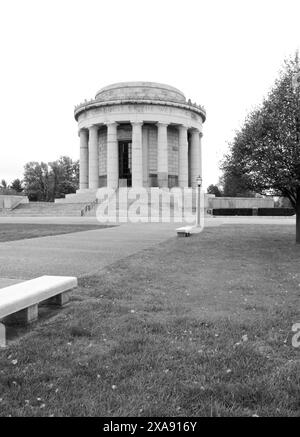 Parco storico nazionale George Rogers Clark a Vincennes, Indiana. STATI UNITI Foto Stock