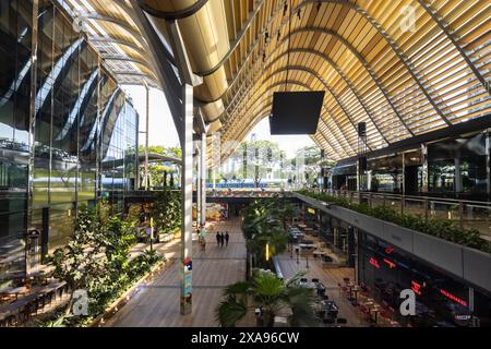 South Beach Singapore progettato da Foster + Partners Foto Stock