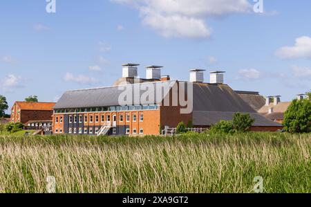 Snape Maltings, sede dell'aldeburgh Festival. Suffolk Regno Unito Foto Stock