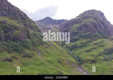 Bidean Nam Bian, le tre Sorelle, Glencoe Foto Stock